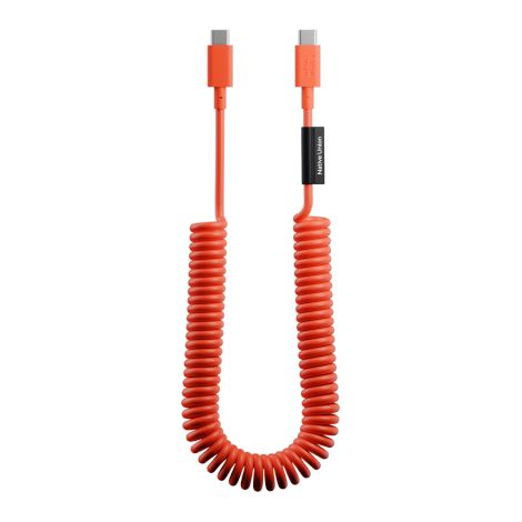 Cable USB-C Native Union Pop - Cable USB-C, 2,4 m 60 W (alarma roja)