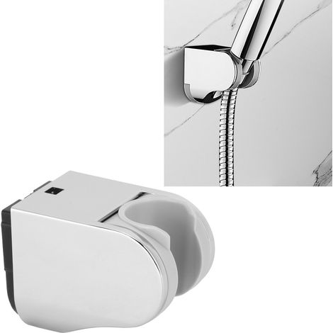 Verstellbarer und schwenkbarer, wandmontierter Duschkopfhalter, Badezimmeraccessoire (1/5)