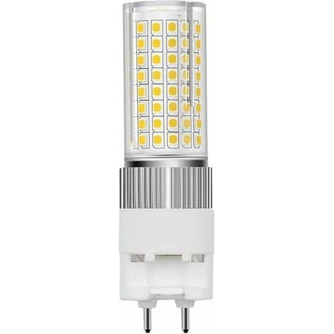 ampoule LED G12 G12 16W lumière à double ampoule de base de l'aiguille, ampoule à halogénure métallique G12 ampoule équivalent (Warm White) (1/5)