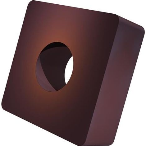 Drehwendeschneidplatte ISO SNMA 120408:T8415 D.5,16mm PVD beschichtet Goldbraun (1/2)