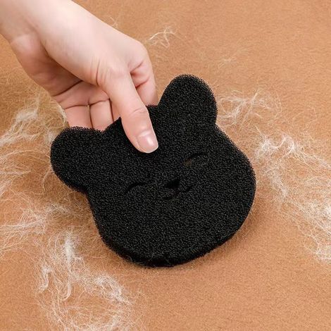 Rouleau anti‑poils ours en peluche – Boule magique pour lessive – Lot de 50, accessoire nettoyant textile