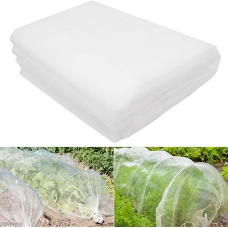 Filet Anti Insecte 3x15m, Filet pour Jardin, Filet Anti-Insecte pour Potager, Maille Fine pour la Protection des Tunnels de Jardin Potager Extérieur, Plantes, Fleurs, Légumes et Fruits (1/5)