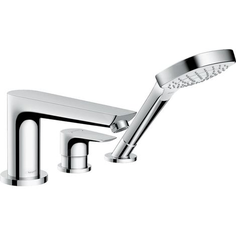 hansgrohe Talis E Jante de baignoire 3 trous avec Secuflex, (1/5)