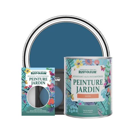 Peinture Jardin, Finition Satinée - Cobalt (1/3)