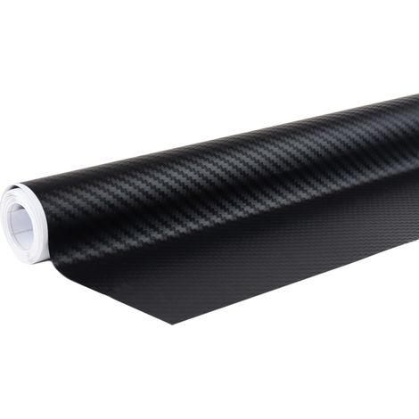 Lámina de carbono 3D negra 30cm x 150cm amio-02598 (1/3)