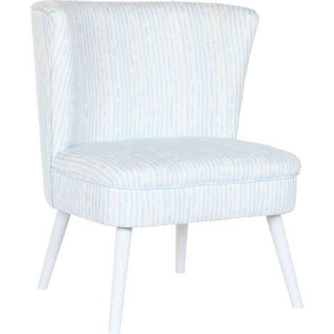 dkd-home-decor Fauteuil Bleu Style Méditerranéen 73x67x85 cm (1/5)