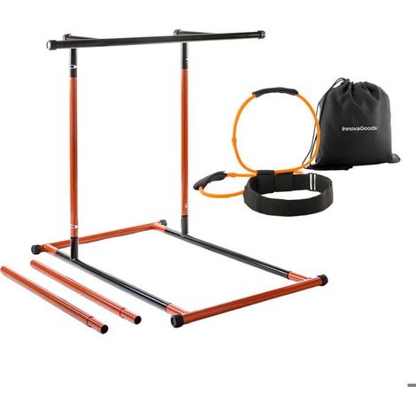 Stazione di Trazione e Cintura con Bande di Resistenza per Glutei InnovaGoods PANCA PER MUSCOLAZIONE (1/5)