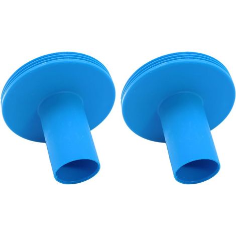 2 x Swimming Pool Outlet Connector Outlet Nozzle Filter for 1.25" Replacement Filter (Blue) (1/5)