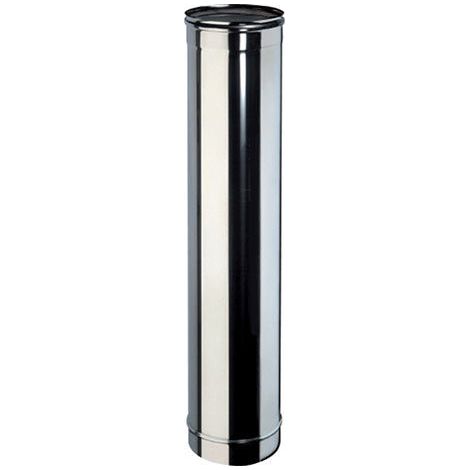 Tubo monoparete in acciaio inox Aisi 316 diametro 100mm da 1 mt