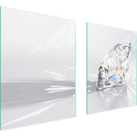 PIASTRA PROTETTIVA IN VETRO PER STUFA 85x52 DIAMOND (1/5)