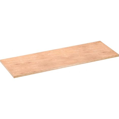 VIGOR Holz-Arbeitsplatte Tief, groß, (LxBxH) 2036 x 700 x 40 mm