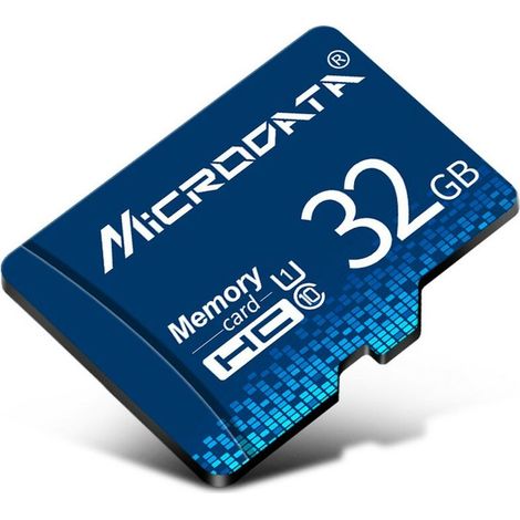 Carte micro 32Go- Convient aux caméras de surveillance, aux enregistreurs de conduite, aux téléphones portables et aux tablettes (1/5)