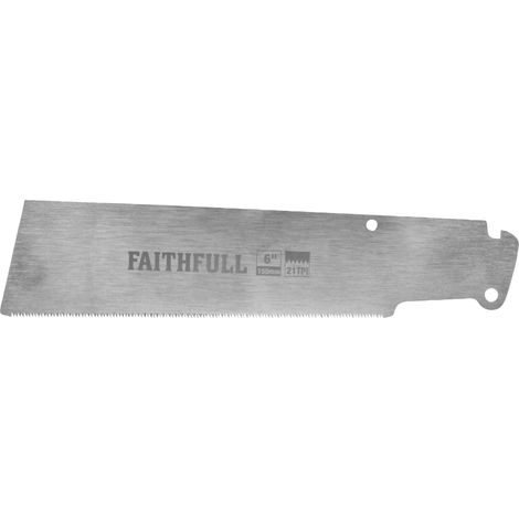 Faithfull Spare Blade for FAISAWFB150 150mm Folding Pull Saw FAISAWFB150B