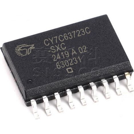 CY7C63723C-SXC electronic component chip, 5 units of electronic component chip, 5 units shipped.