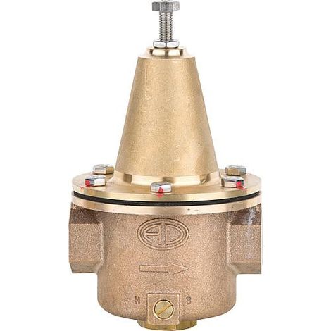 Desbordes – Réducteur de pression eau réglable 1-7 bars – Raccord femelle-femelle 25mm – Prise manomètre intégrée – Bronze pour installations industrielles (1/3)