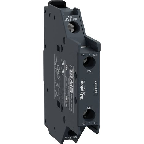 Schneider Electric LAD8N11 Bloc de contacts auxiliaires 1 NO (T), 1 NF (R) 1 pc(s) (1/4)