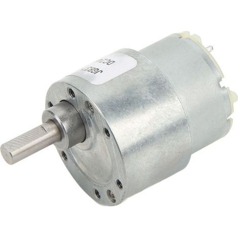Gleichstrom-Getriebemotor, Drehrichtung im/gegen den Uhrzeigersinn, Drehzahl einstellbar, hohes Drehmoment, 24 V Gleichstrom, 50 U/min (1/5)