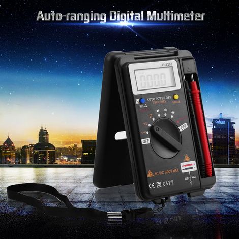 Multimètre numérique à gamme automatique ANENG 4000 AN8203 (sans pile) (1/5)