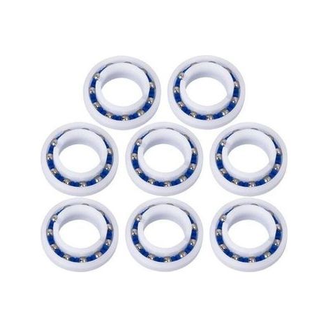 Lot de 8 roulements Ă Billes adaptables pour Roue de Polaris 280 180 Robot Nettoyeur de Piscine C60 C-60 (1/5)