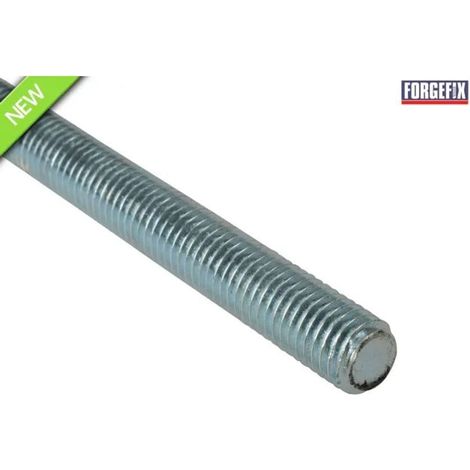 ForgeFix MEMROD20 Threaded Rod Zinc Plated M20 x 1m Single FORROD20N