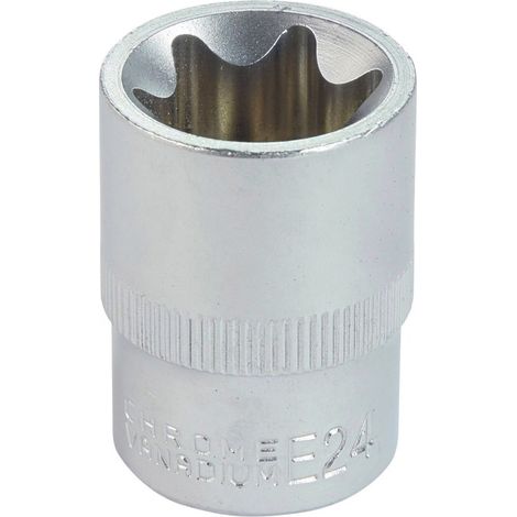 Douille Empreinte étoile E24 carré 1/2"