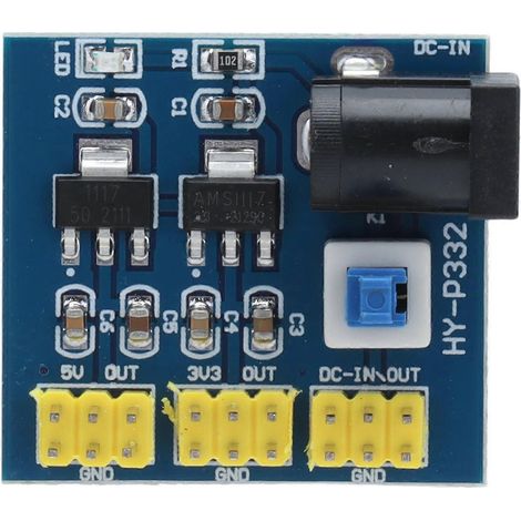 DC-DC-Leistungsmodul mit mehreren Ausgangsspannungen und Anzeige, 6V-12V Eingang