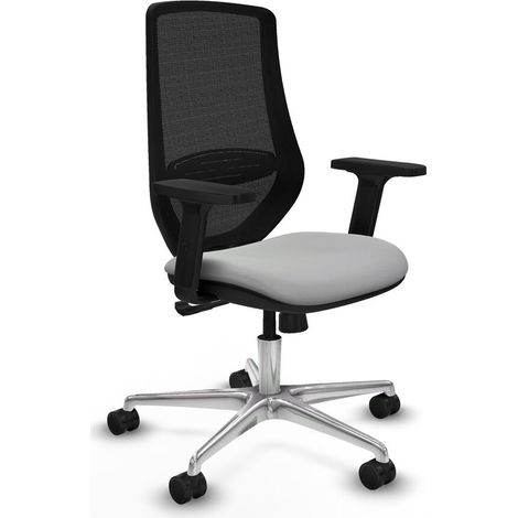 Sedia da Ufficio Piqueras y Crespo D086N0W Grigio chiaro (1/5)