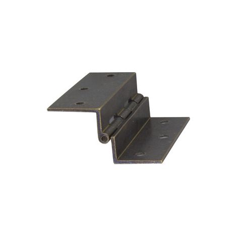 CERNIERA FRESATA CON COLLO OTTONE BRON 60X50 MM- MARIVA- 24,0 pz