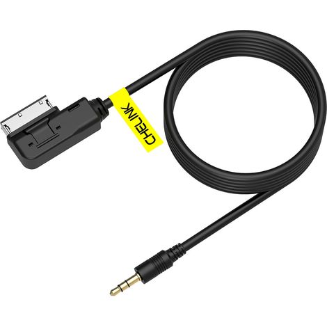 Câble Audio pour Volkswagen MDI, Audi A6L A8 Q5 Q7 - Câble AMI, Câble Musique et Lecture AUX (1/3)