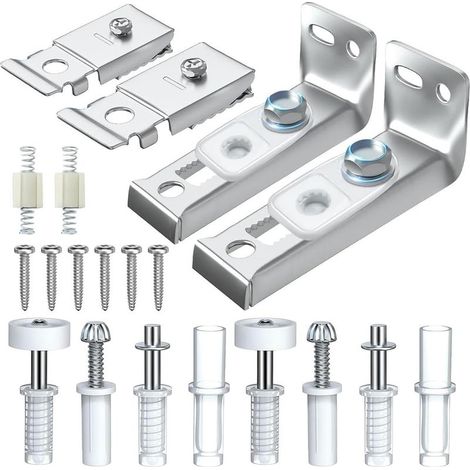 Kit de réparation de quincaillerie pour porte pliante, 20 pièces, ensemble de pièces de rechange pour porte pliante (1/5)