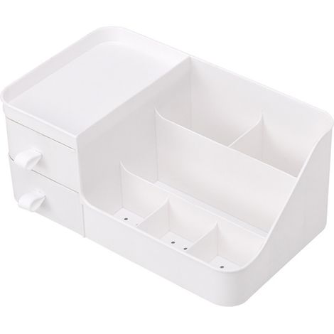 Boîte De Rangement À Tiroirs - Pour Maquillage Bureau Salle De Bain Cuisine - 5 Tiroirs - 28 x 18 x 16 cm (1/5)