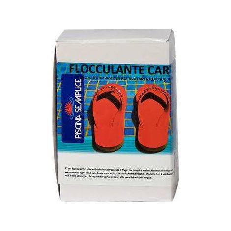 + FLOCCULANTE CARTUCCE Misura: 1 pz. (8X125gr)