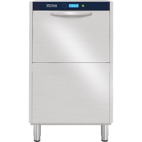 Lave-batterie électronique avec doseur de détergent et pompe de décharge, panier 60x67 cm, h 47 cm - VIRTUS