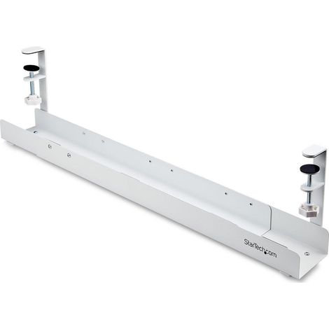 StarTech Canaleta de gestión de cables blanca ajustable (1/3)