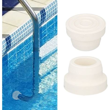 2 Pièces Bouchons en Caoutchouc pour Échelle de Piscine Convient aux Petites Échelles de Piscine Souterraines-AUTRES (1/5)