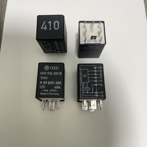 Volkswagen Audi 410 relay 898051000, Volkswagen 8 pin relay 6N0906383B