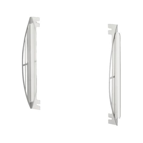 Helios KWL 60 SG - 2 x Schutzgitter für Edelstahl-Außenfassade - 09978