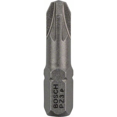 Bosch Schrauberbit Extra-Hart, PZ 3, 25 mm, 25er-Pack