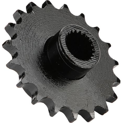 GARRYFIZH Chaîne, pignon et chaîne en fer haute résistance à l'usure et aux chocs pour quad/kart GY6 150cc