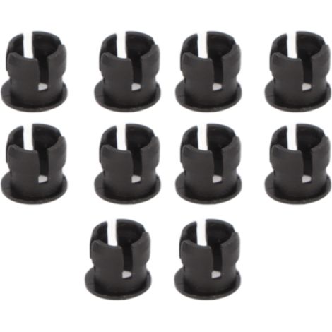 Support LED 5mm 200 unités, attaches pour diodes électroluminescentes, clips de fixation noir (1/5)