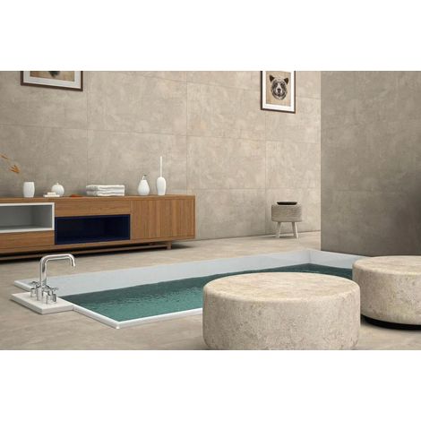 Carrelage sol mat beige l.120 x L.60 cm Orion crema (1/3)