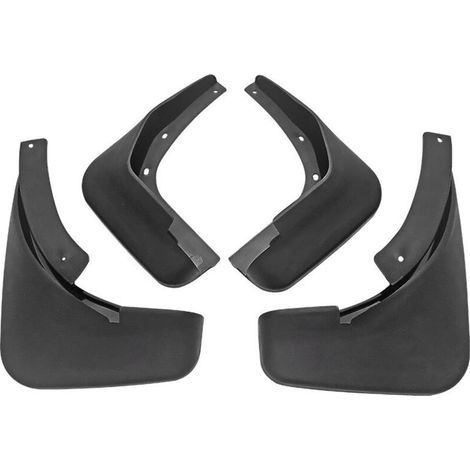 Convient pour Audi A4L 2009-2015, garde-boue souples, garde-boue pour pneus de voiture, garde-boue souples noirs, résistants à la boue et à l'eau, modification résistante à l'usure.