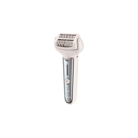 Panasonic ES-EL2A Epilatore Ricaricabile 60 Pinzette Wet e Dry Testina Orientabile 90 Gradi Azzurro (1/5)
