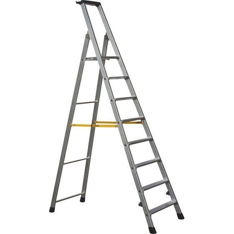 Trade Platform Steps, Platform Height 2.13m 10 Rungs (1/3)