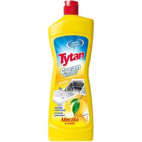 Lait Nettoyant - Parfum Citron - 900 g - Pour Surfaces Céramiques Émaillées Comptoirs Baignoires Eviers Carreaux