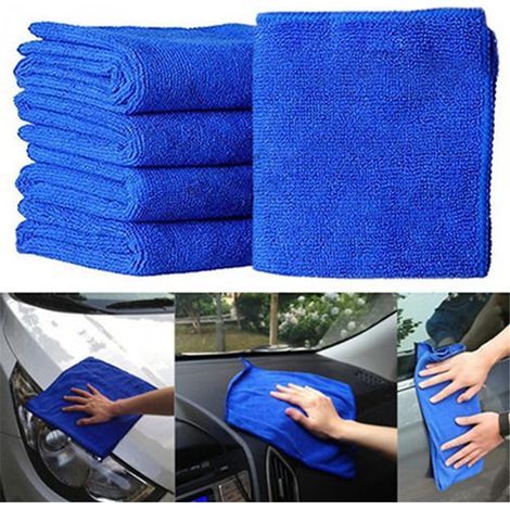 5 panni in microfibra resistenti per la pulizia dell'auto (1/5)