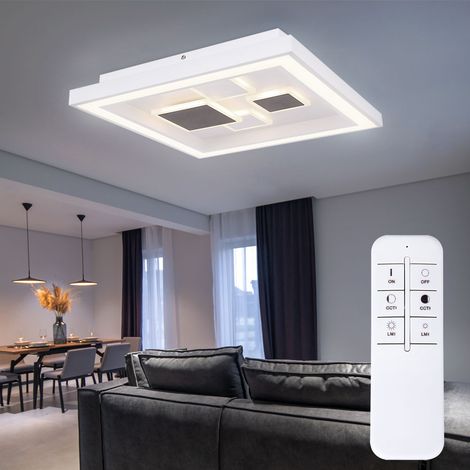 LED Decken Lampe Leuchte Fernbedienung Dimmbar Memory Funktion Farben Fixierbar