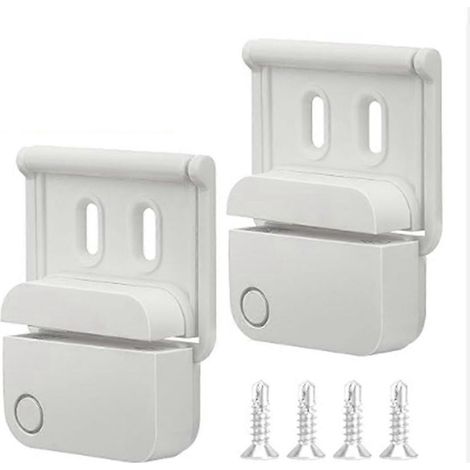 Lot de 2 supports de porte de garage pour capteurs de contact Ring Alarm de 2e génération (capteur non inclus), accessoire de sécurité pour porte de garage (1/5)