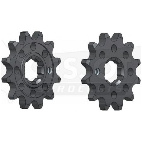 Pignon TT Lightweight Kawasaki-Suzuki-Yamaha - 420 - 12 Dents - Made in Germany (1/2)