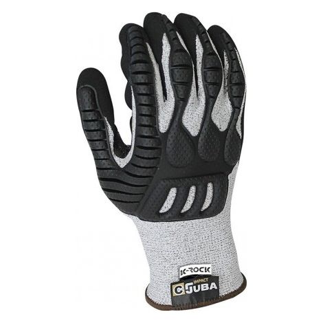 4560IM/9 GUANTE ANTI IMPACTO FIBRA K-ROCK RECUBIERTO NITRILO FOAM. - JUBA